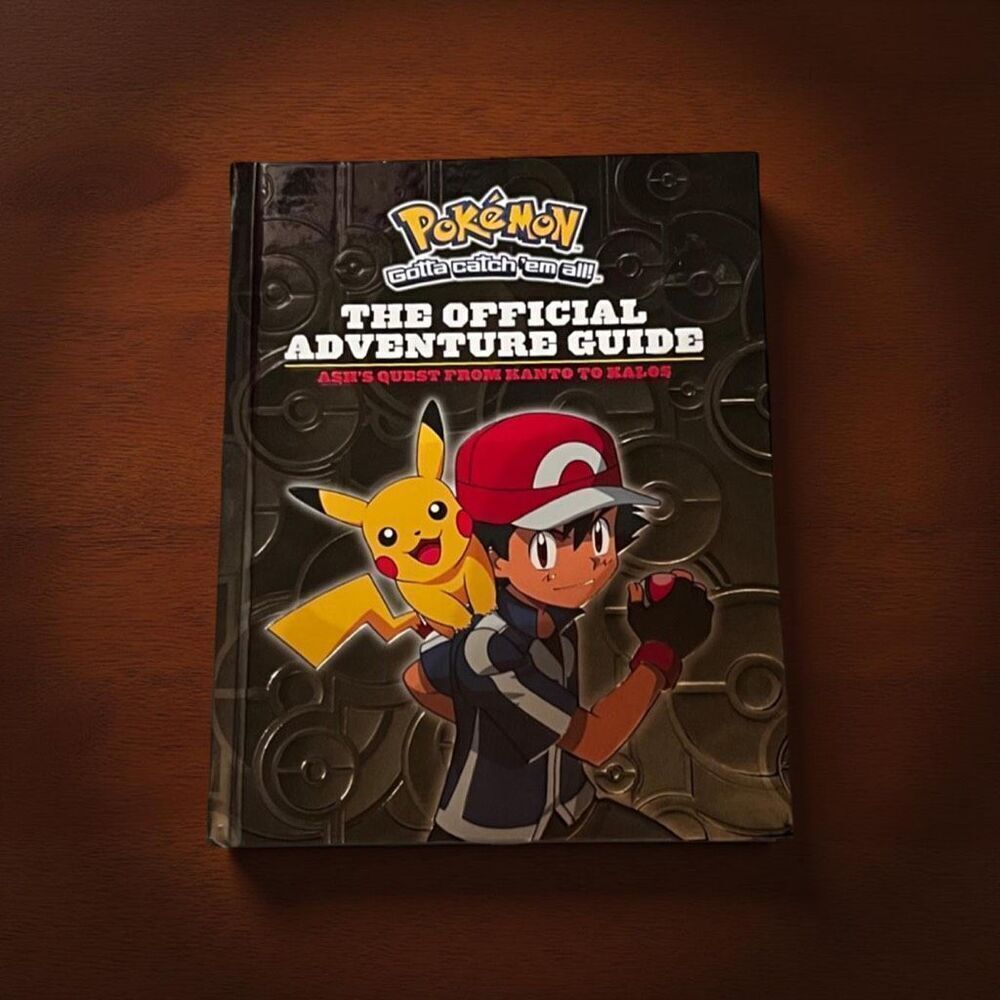 Scholastic Pokemon Gotta Catch'em All Official Adventure Guide Hard Cover